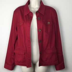 SOLD!!! Burgundy Sport Jacket